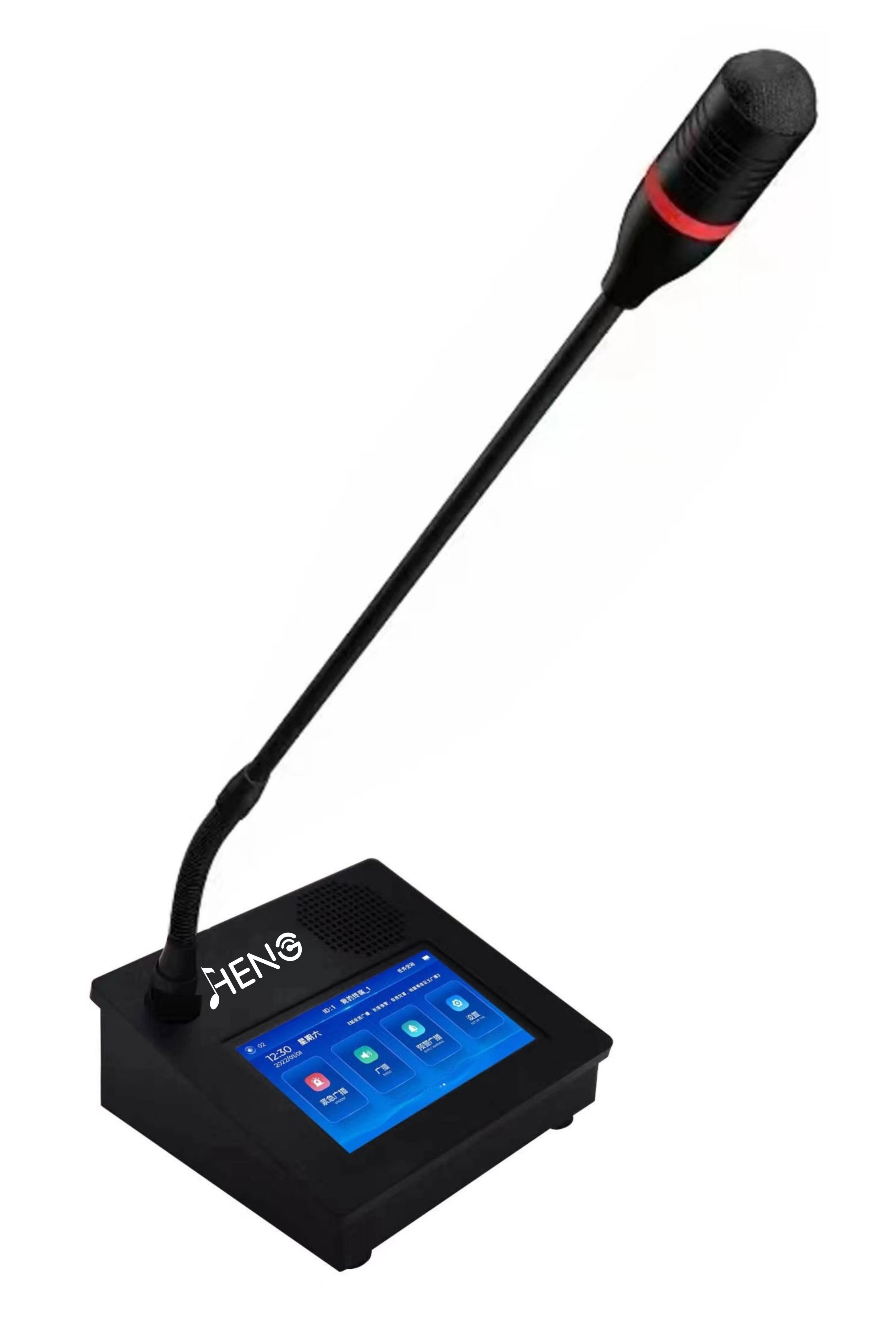 IP网络寻呼话筒4.3寸屏HT-7701